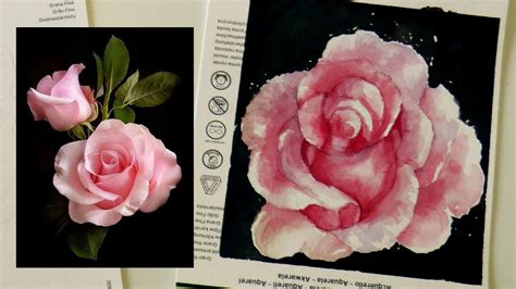 Dipingere Rose ad Acquerello, tutorial facile e veloce 